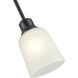 Amberle 1 Light 5.13 inch Matte Black Mini-Pendant Ceiling Light